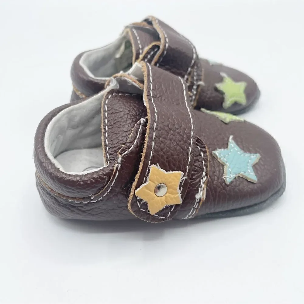 Outbak’s soft soled leather shoes - size 3 month